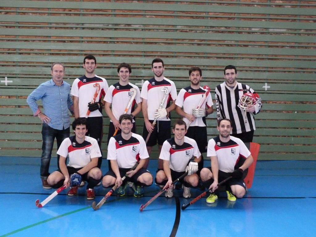 Ganbegi 6-2 Hockey Taldeak Areto Hockey Euskadiko Txapelketa irabazi du