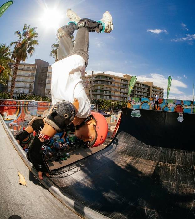 Ane Ramos Izaga patinatzailea Espainiako half-pipe txapeldun berria da