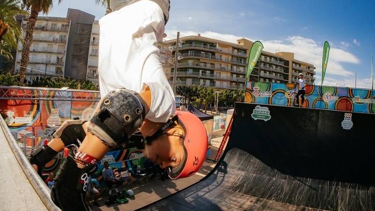 Ane Ramos Izaga patinatzailea Espainiako half-pipe txapeldun berria da