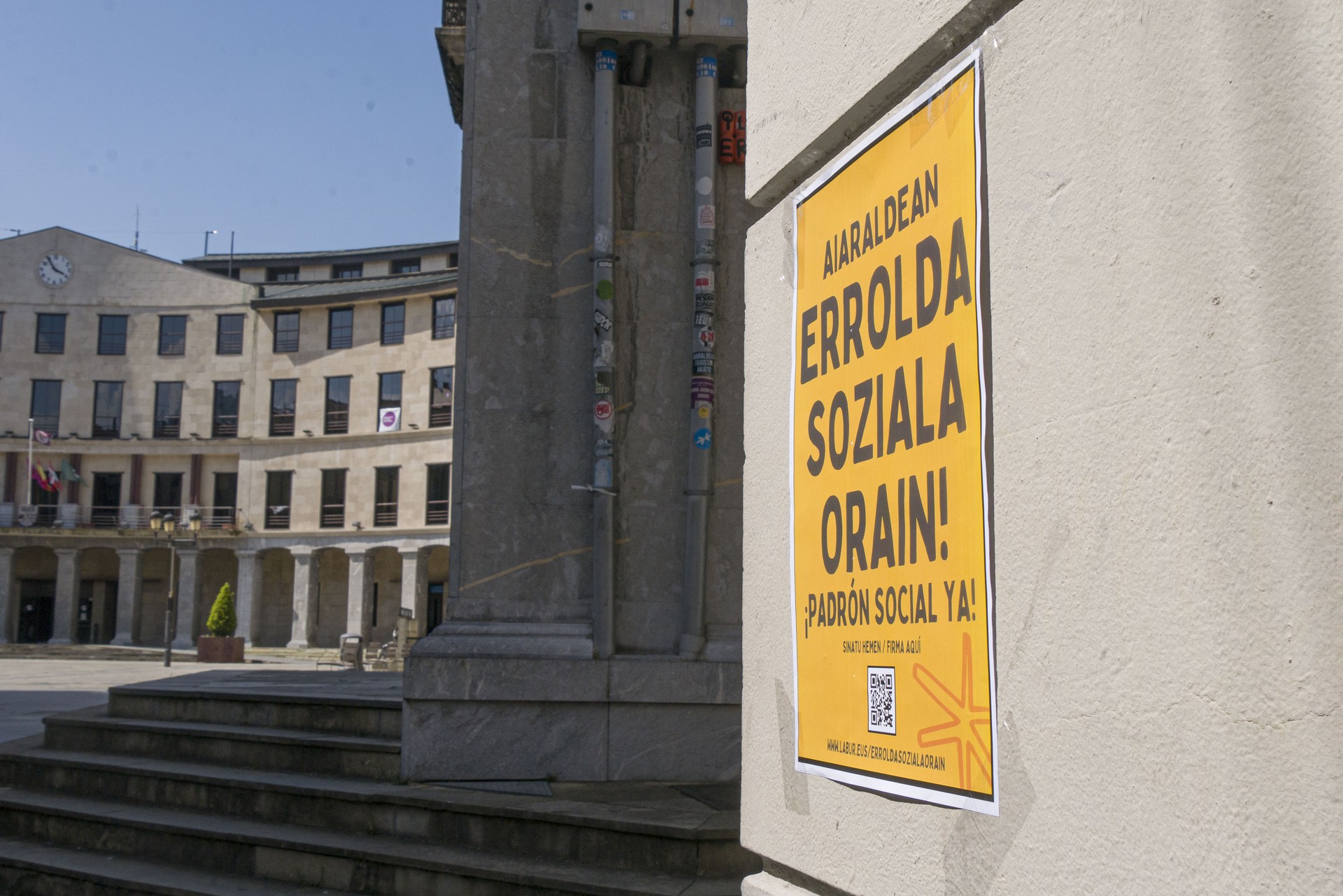 Errolda soziala ezartzeko protokoloa abian jarri dute Laudion eta Artziniegan