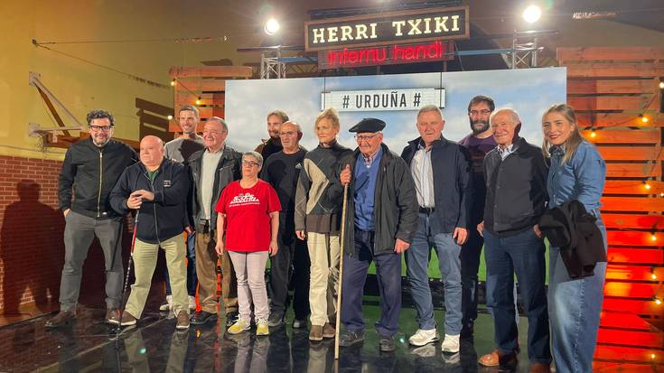 Urduñako hainbat pertsona ezagun agertuko dira 'Herri Txiki Infernu Handi' saioan