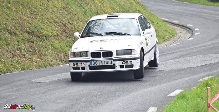 Aingeru Castro eta Alaitz Urkiola bigarrenak dira Euskadiko Rallysprint Txapelketan