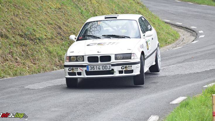 Aingeru Castro eta Alaitz Urkiola bigarrenak dira Euskadiko Rallysprint Txapelketan