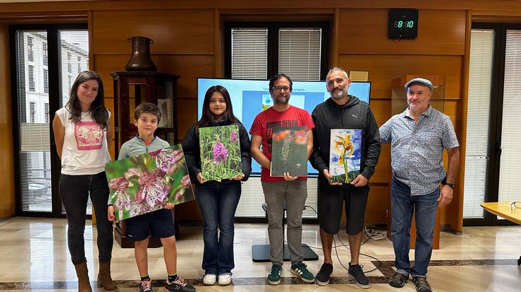 “Laudioko Orkideak” argazki-lehiaketaren lehen edizioak baditu garaileak