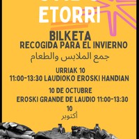 Neguko arropa bilketa