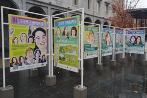 'NI, STEM Emakumea', eskualdeko emakume zientzialariak ezagutarazteko erakusketa