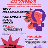 Arguedaseko erailketa matxista salatzeko elkarretaratzea