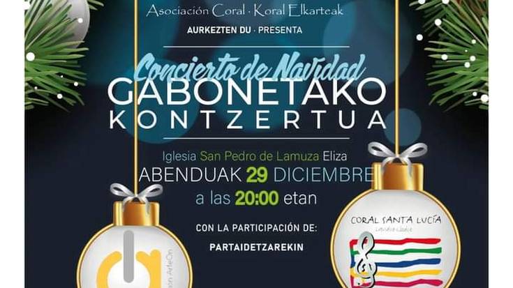 Bi Hotsak abesbatzaren Gabonetako kontzertua