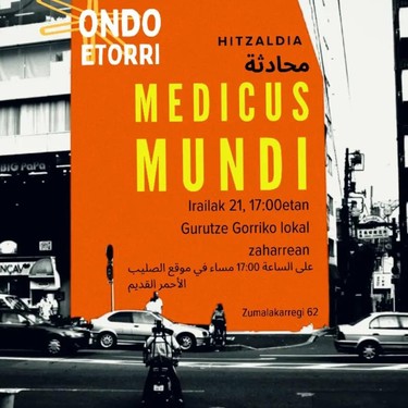 Medicus Mundirekin hitzaldia