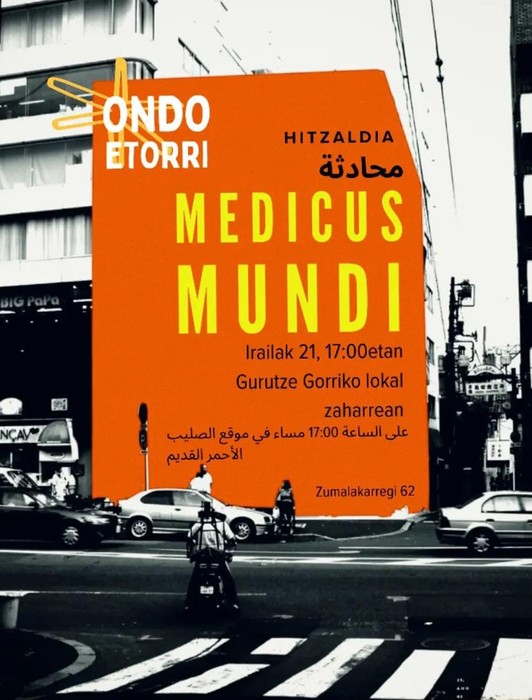 Medicus Mundirekin hitzaldia