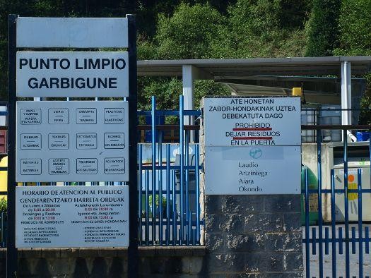 175 orozkoarrek Laudioko Garbigunea erabili dute azken sei hilabeteetan