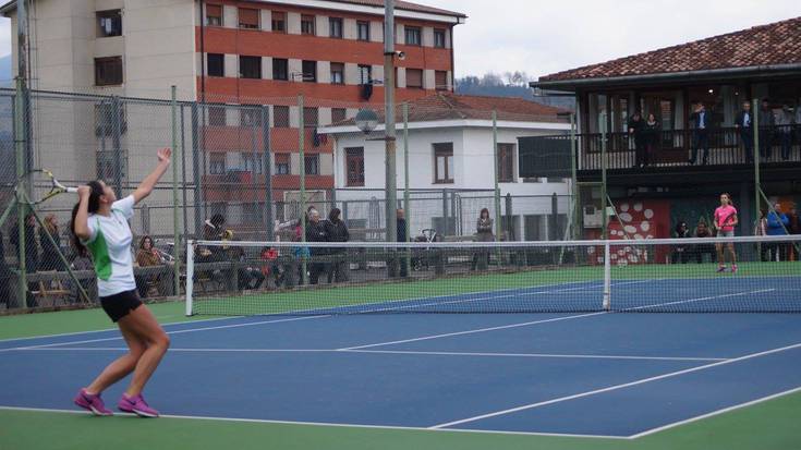 Arrakastatsua izan da Laudio Tenis Klubaren "Gabonetako txapelketa"