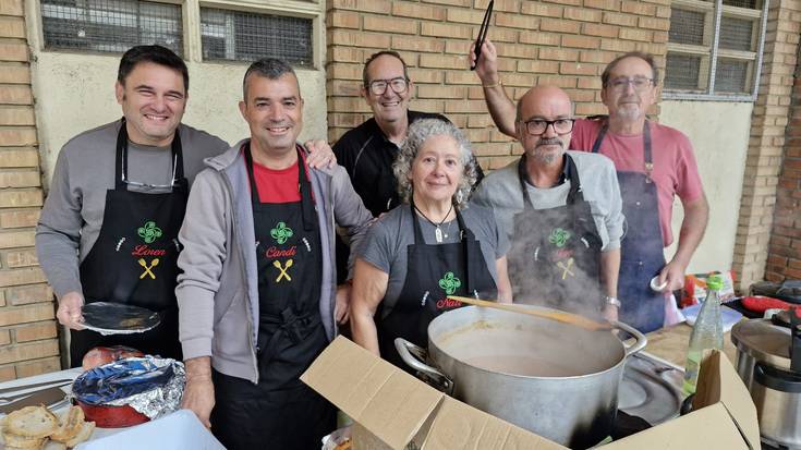 Marmitako txapelketarekin girotu dute igande goiza Latiorron