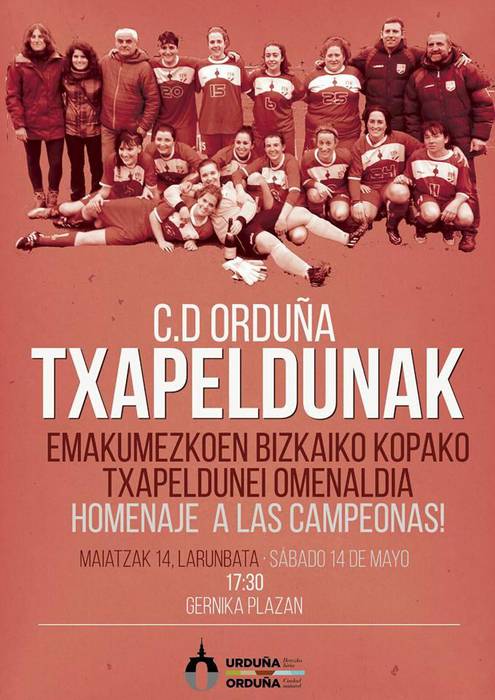 CD Orduñari omenaldia