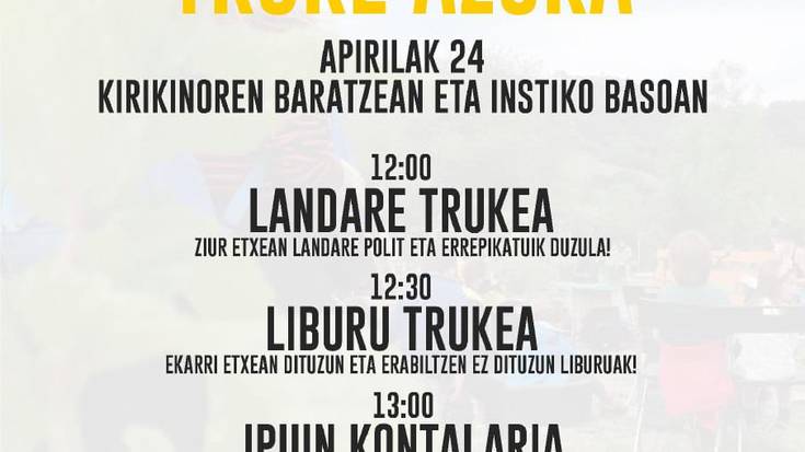 II. Landare eta liburu truke azoka