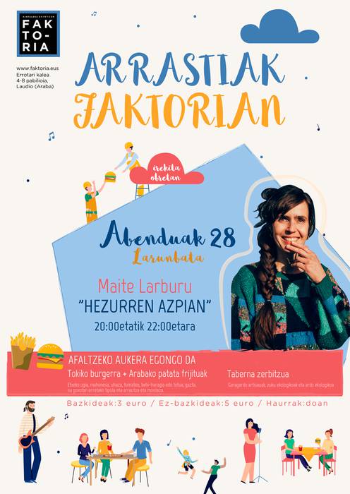 Maite Larburu: "Hezurren azpian"