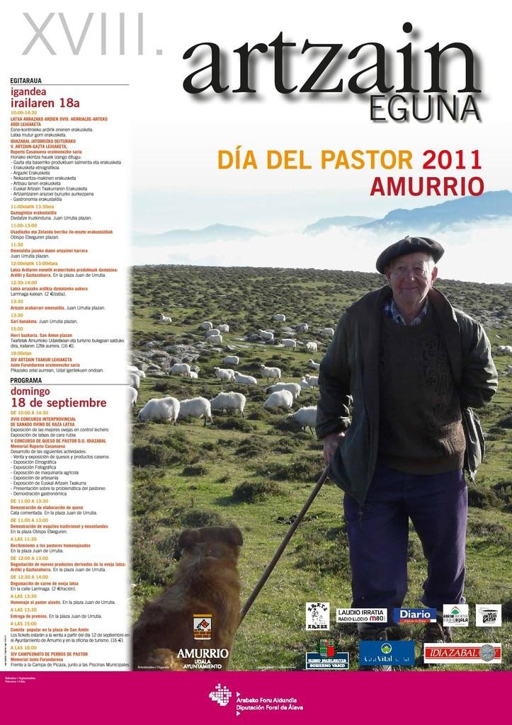 Egitarau oparoa igandean ospatuko den Artzain Egunerako