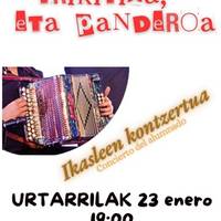 Trikiti eta pandero ikasleen kontzertua