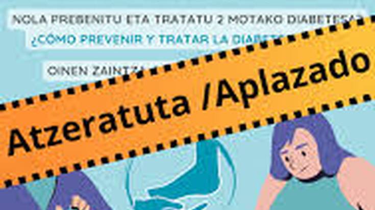 Diabetesari buruzko hitzaldia