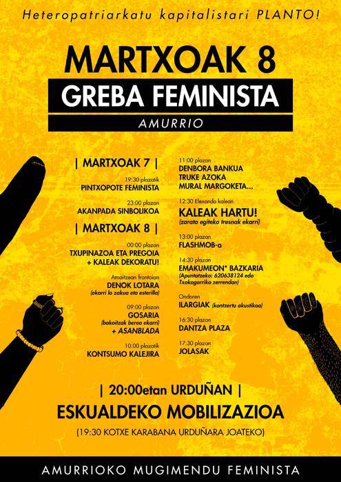 Amurrioko greba feminista