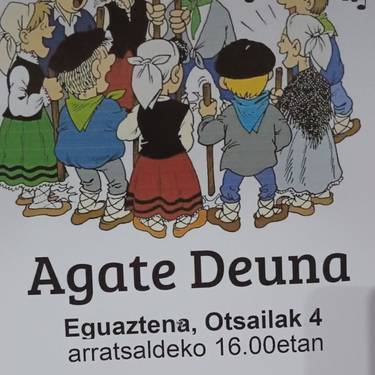 Agate Deunaren bezpera Arrankudiaga-Zollon