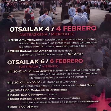 Amurrioko kintoen kalejira