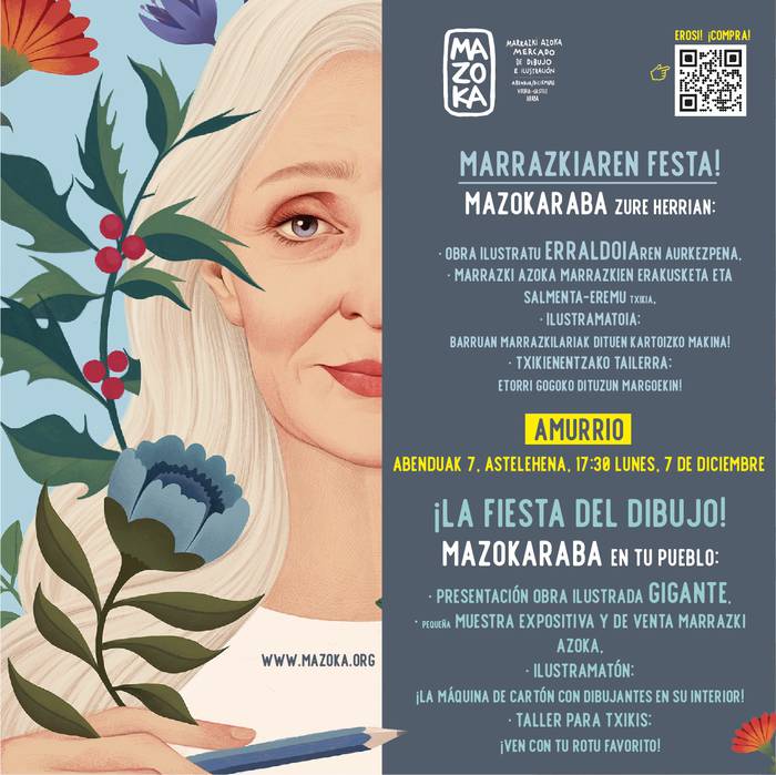 Marrazkiaren fest! Mazokaraba zure herrian