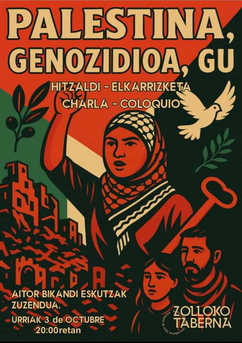 'Palestina, genozidioa, gu'