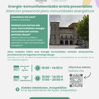 Energia komunitateentzako arreta presentziala