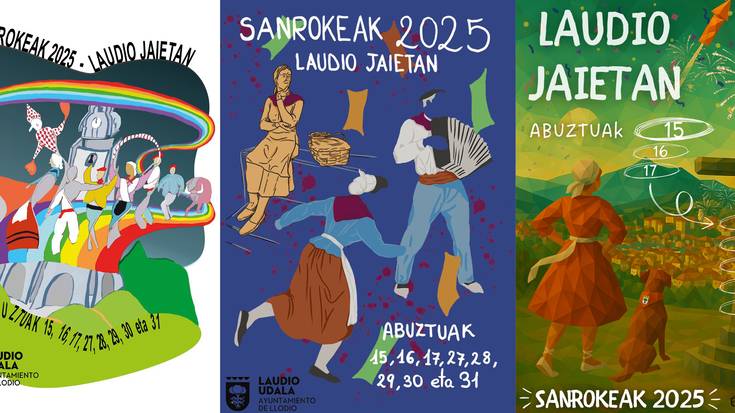 Uztailaren 6ra arte dago Laudioko Jaietako kartela bozkatzeko epea