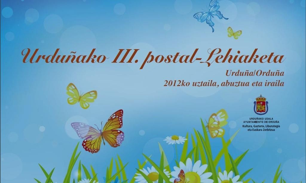 Urduñako III. postal-lehiaketa zabalik dago irailaren 17ra arte
