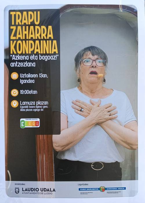 'Azkena eta bagoaz!' antzezlana