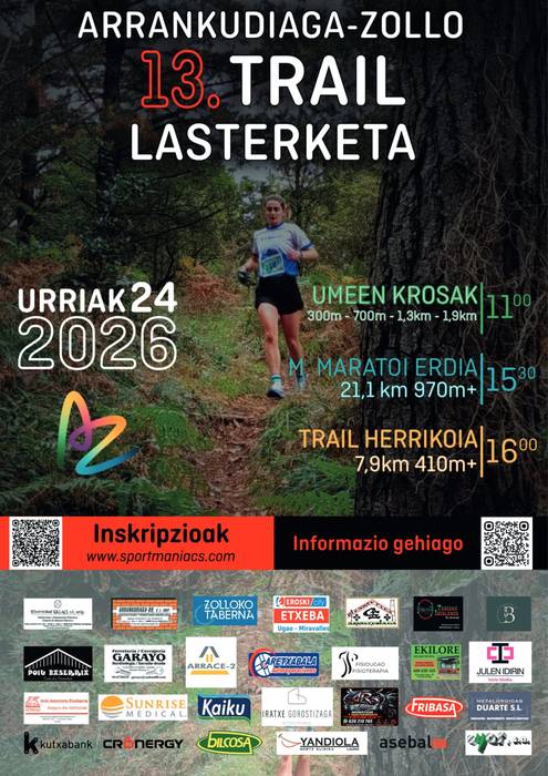 Arrankudiaga-Zolloko 13. Trail Lasterketa
