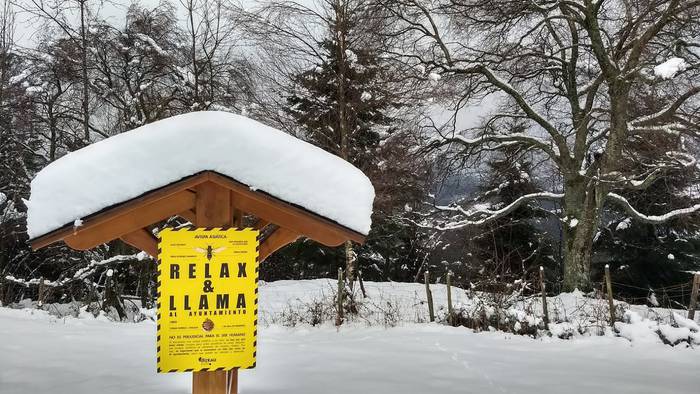 Gorbeialdea eta Orozko, elurtuta