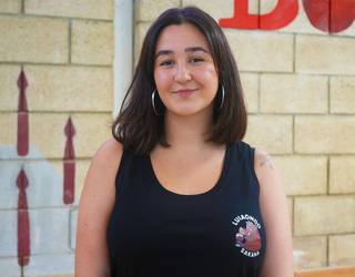 "Jaietako dama izan nahi nuen, baina lotsa ematen zidan. Aurten lagunek bultzatu naute izena ematera"