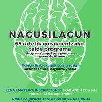 Orozkoko Nagusilan programan izena emateko azken eguna