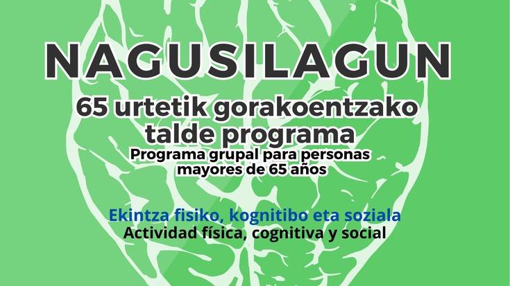 Orozkoko Nagusilan programan izena emateko azken eguna