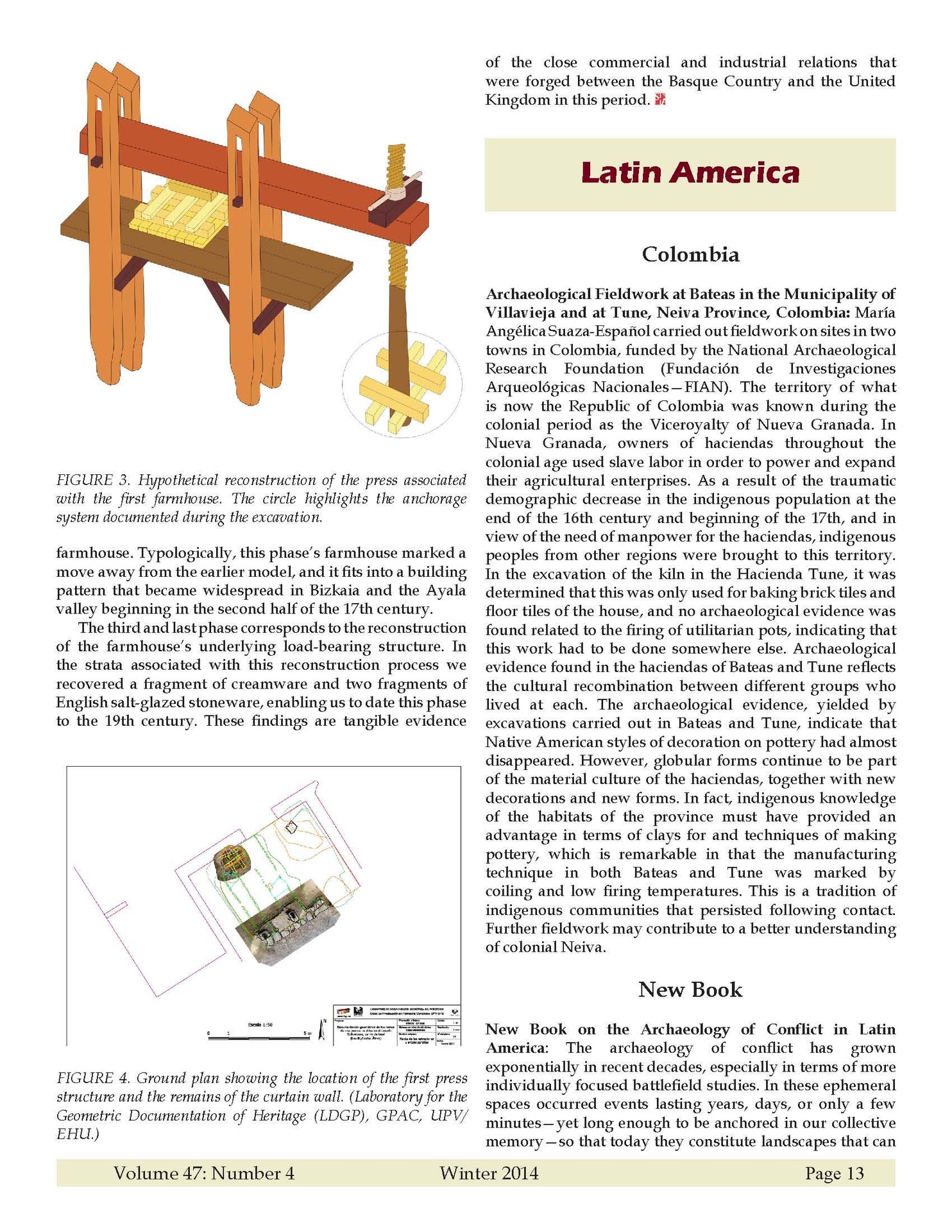 SHA newsletter, volume 47, nº 4, p. 13
