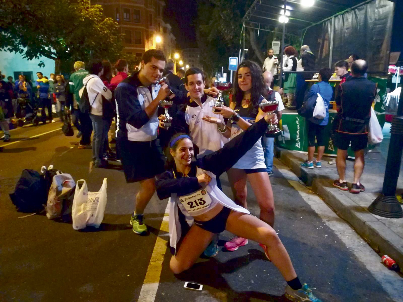 Laudio Atletismo Kluba garaile Basauriko Gaueko Milian