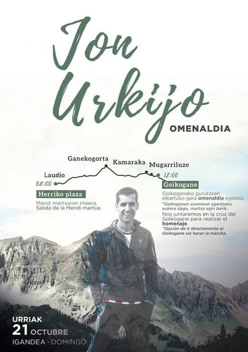 Jon Urkijo: omenaldia