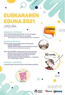 Dena prest Urduñan Euskararen Eguna ospatzeko