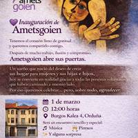 Ametsgoien egitasmoaren aurkezpena