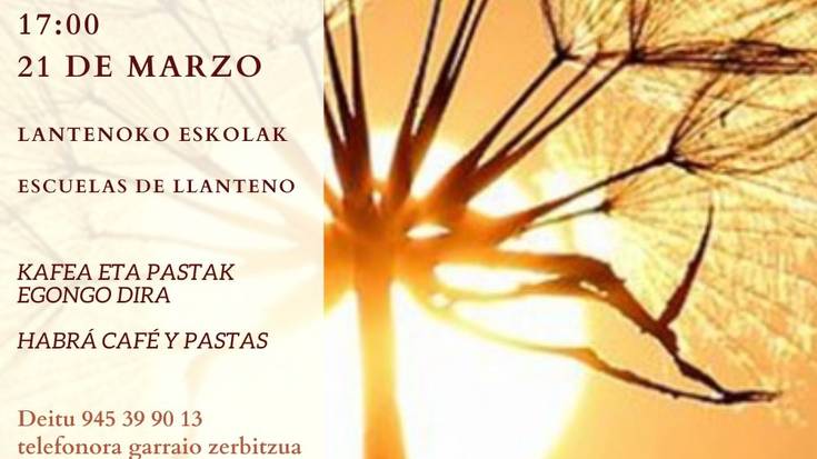 Solstizioei eta landareei buruzko hitzaldia