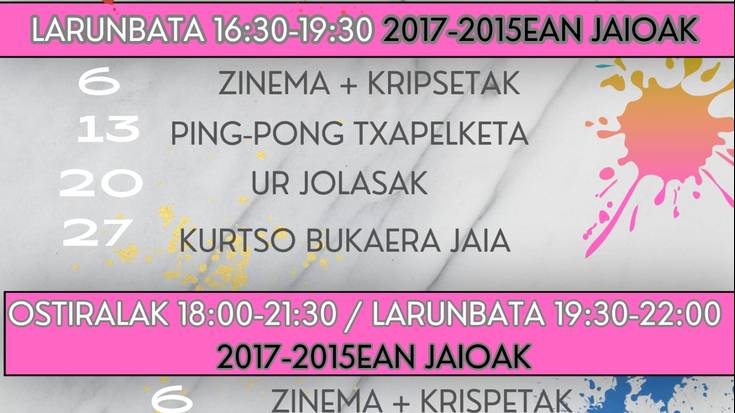 Aiarako gaztelekuko ekintzak