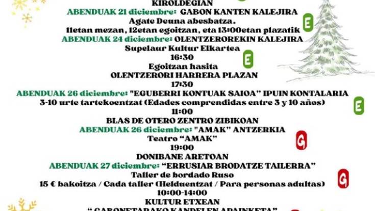 Olentzerorekin kalejira Orozkon