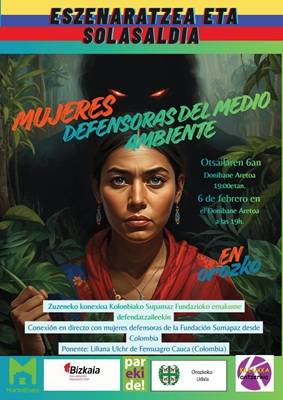 "Mujeres defensoras del medio ambiente"