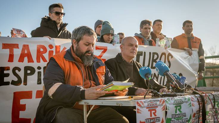 Borroka aktibatzeko deia luzatu dute Tubos Reunidoseko langileek