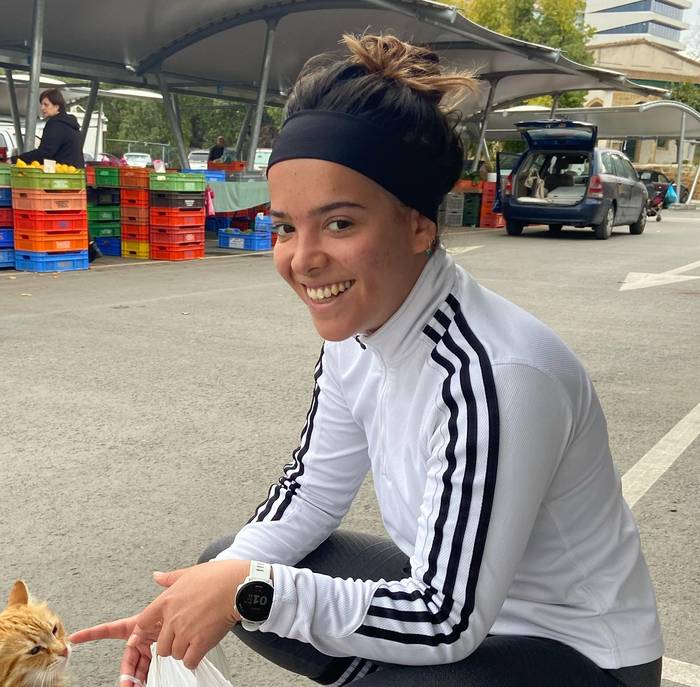 Egipton egiten ari diren 'March to Gaza' ekimenean parte hartzen ari da Haizea Urkixo laudioarra