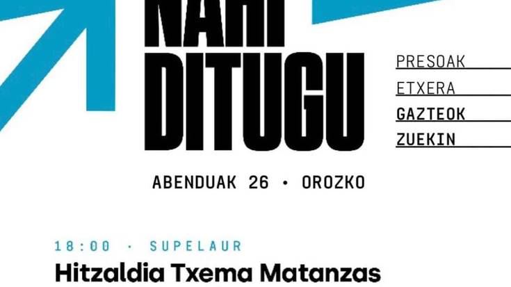 Presoen aldeko ekimena eta eskualdeko mobilizazioa