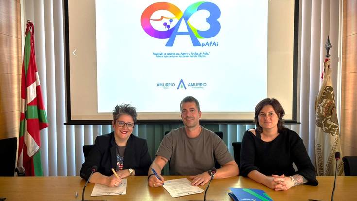 Amurrioko Udalak eta APAFAIk autismoa duten pertsonen bizitza-kalitatea hobetzeko akordioa sinatu dute